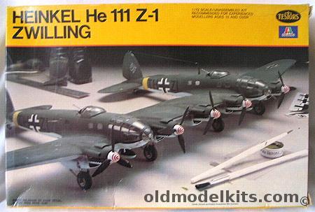 Testors 1/72 Heinkel He-111 Z-1  Zwilling Glider Tug - Russian Summer/Winter 1943, 867 plastic model kit